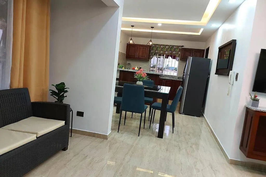 Comodo Apto De 2Hab Con Aire 2Banos, Cerca De Todo En Alma Rosa I Santo Domingo Este Dominikánská republika